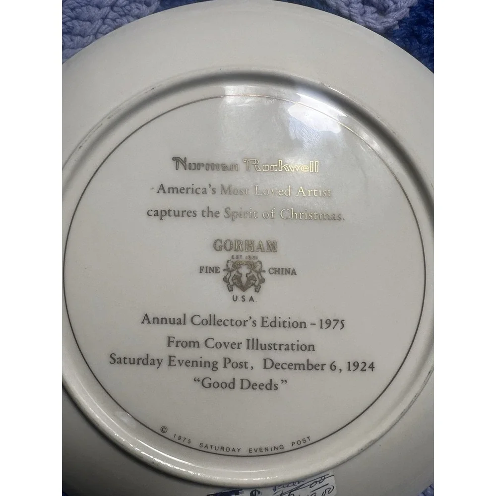 4 Vintage Fine China Collector Plates